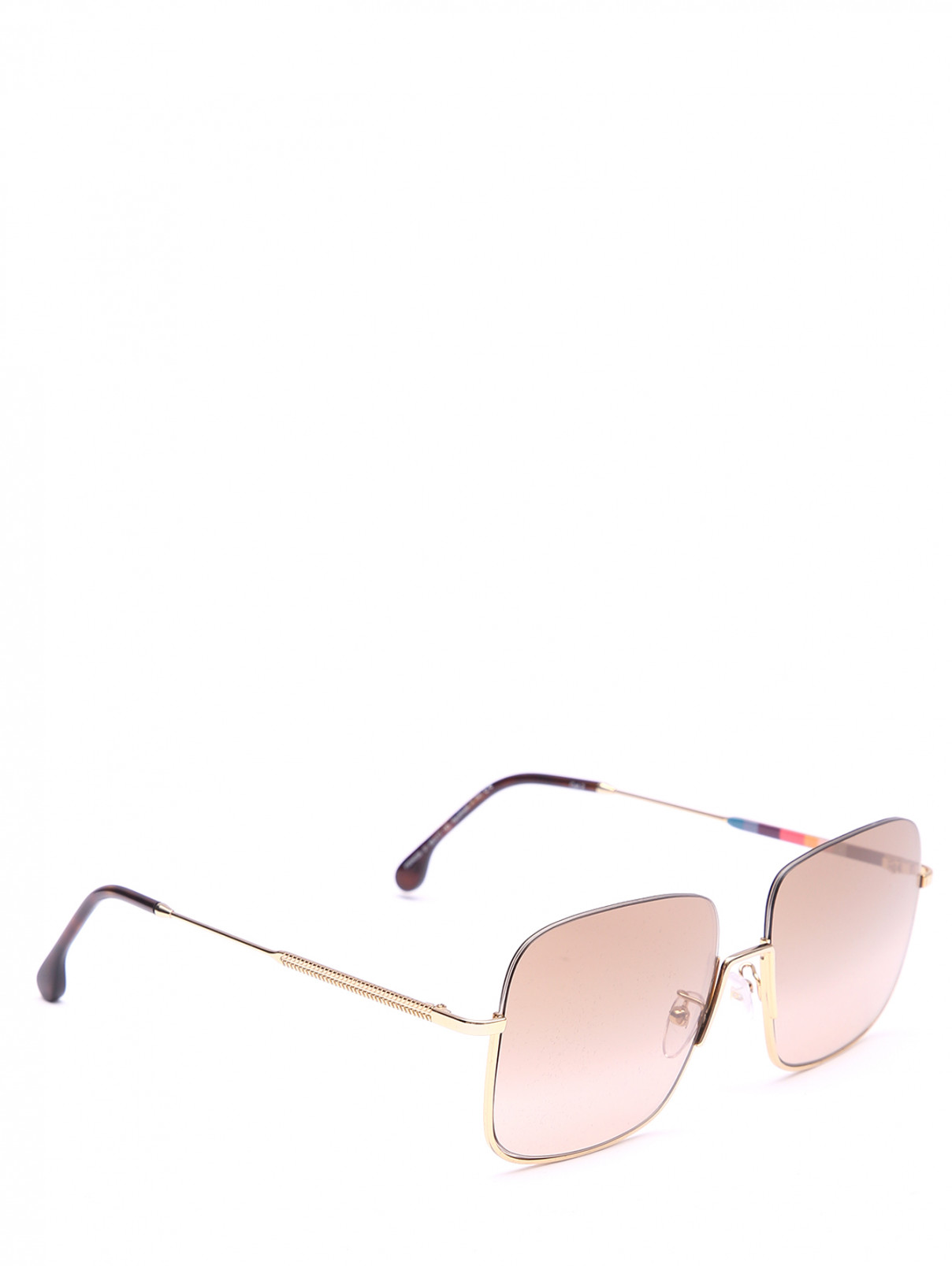 Солнцезащитные очки в металлической оправе Paul Smith  –  Обтравка1  – Цвет:  Золотой