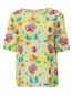 Блуза из шелка с цветочным узором Etro  –  Общий вид