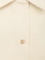 Платье-рубашка из хлопка и льна с кармнами Max Mara  –  Деталь1