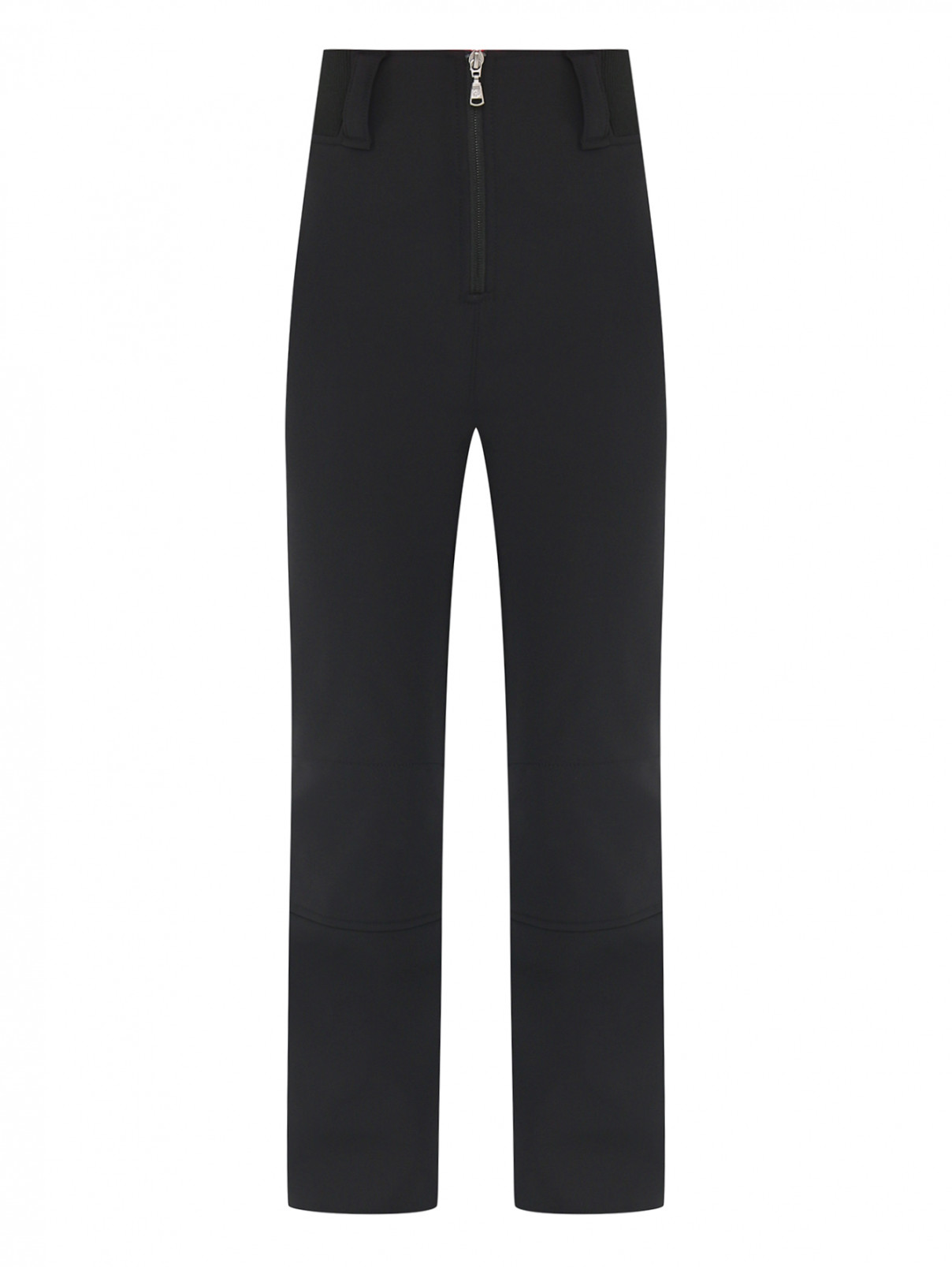 Расклешенные утепленные брюки Poivre Blanc  –  Общий вид  – Цвет:  Черный