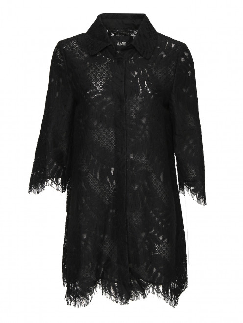 Пальто из кружева с бахромой Seventy - Общий вид