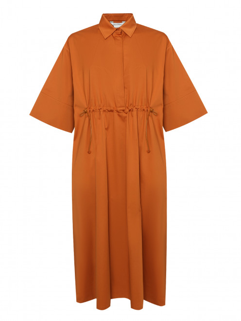 Платье-миди из хлопка свободного кроя Max Mara - Общий вид