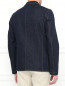 Пиджак из денима  с контрастным швом Jil Sander  –  Модель Верх-Низ1
