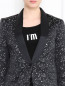 Жакет декорированный вышивкой из металлизированной нити Karl Lagerfeld  –  МодельОбщийВид1