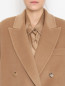 Пальто из шерсти с объемными рукавами Max Mara  –  МодельОбщийВид1