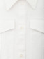 Рубашка из хлопка с накладными карманами Rochas  –  Деталь1