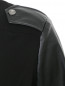 Легкое однобортное пальто с контрастной отделкой Marina Sport  –  Деталь
