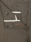 Свободные прямые брюки из смешанной шерсти Boss  –  Деталь