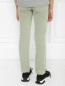 Вельветовые брюки на резинке Il Gufo  –  МодельВерхНиз1