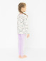 Пижама с принтом из хлопка Chicco  –  МодельОбщийВид2