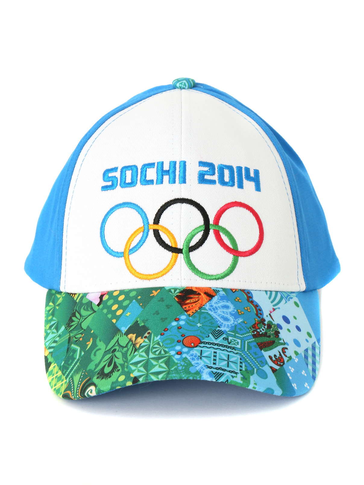 Бейсболка Sochi 2014  –  Обтравка1  – Цвет:  Синий