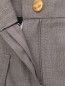 Шорты из смешанной шерсти с накладными карманами Moschino Boutique  –  Деталь