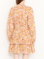 Платье-мини с цветочным узором Maia Bergman  –  МодельВерхНиз1