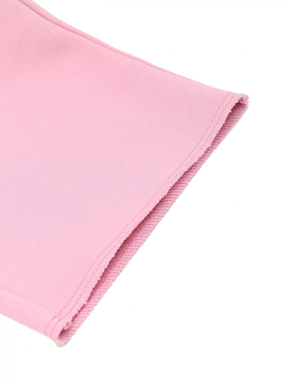 Брюки на резинке с принтом N21  –  Деталь1  – Цвет:  Розовый