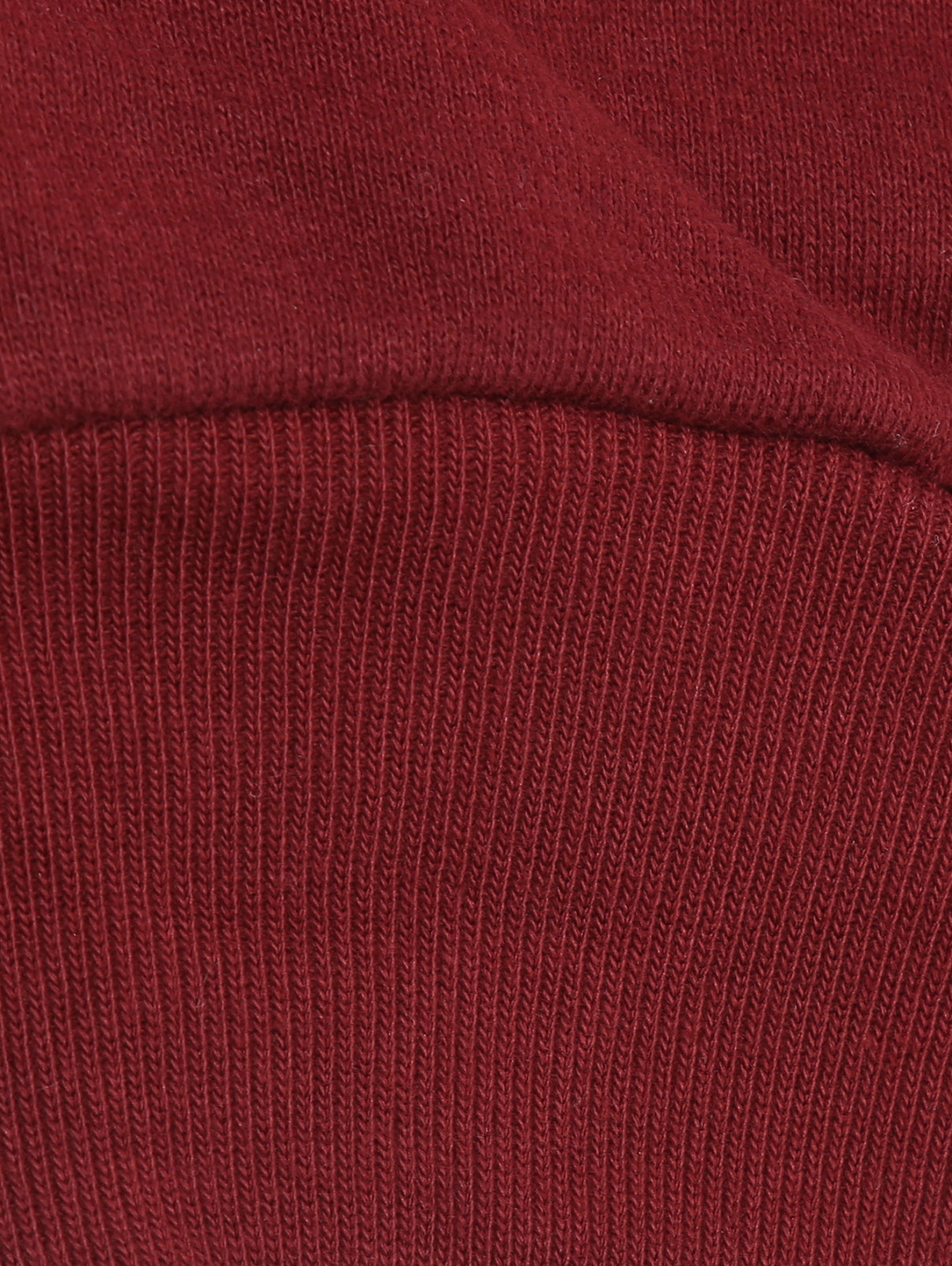 Трикотажные брюки на резинке Il Gufo  –  Деталь1  – Цвет:  Красный