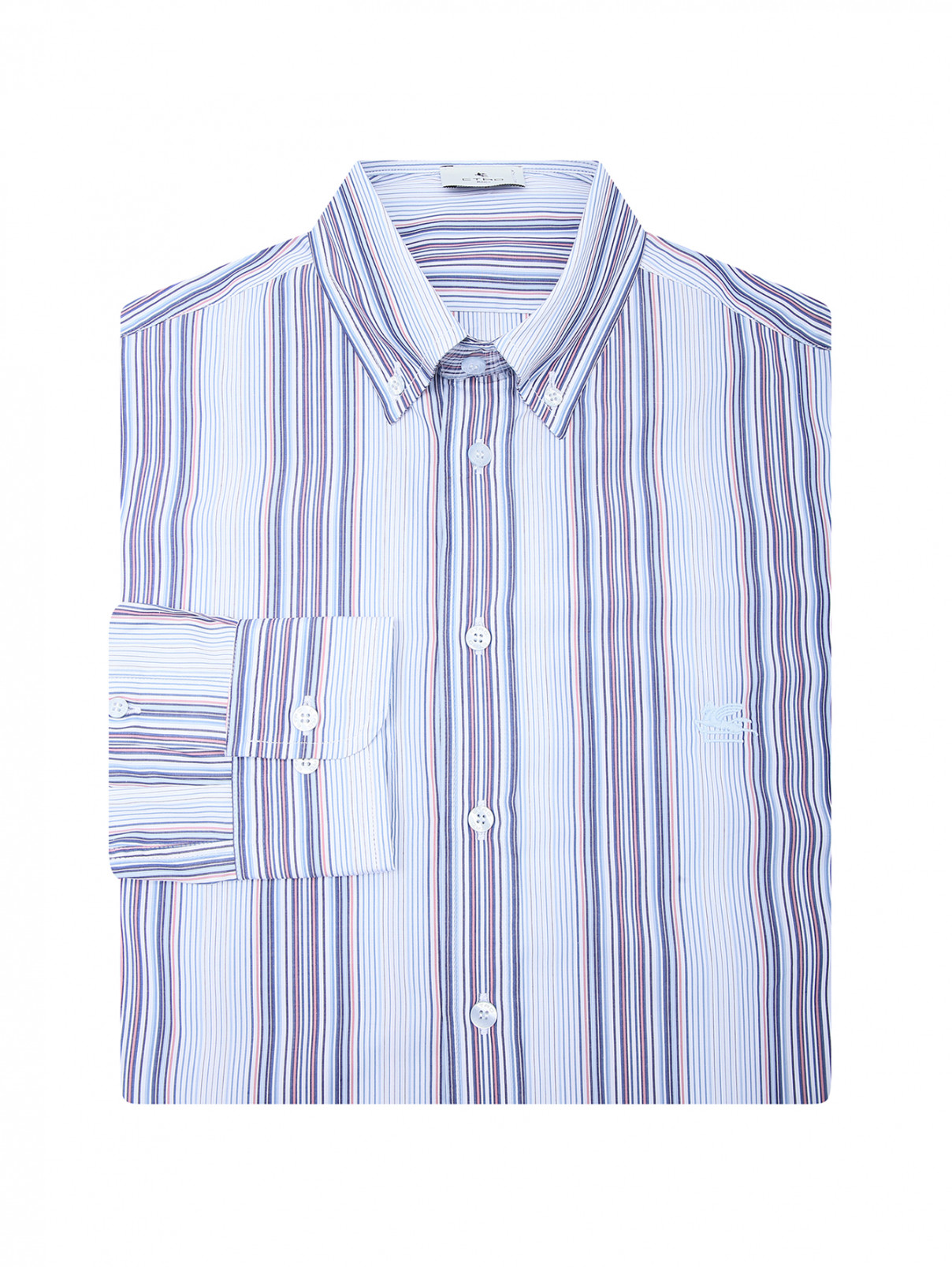 Рубашка в полоску Etro  –  Общий вид  – Цвет:  Узор