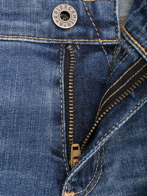 Зауженные джинсы из смешанного хлопка - Деталь1