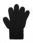 Перчатки трикотажные из шерсти со стразами Catya  –  Обтравка1
