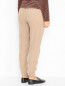 Однотонные брюки на резинке с карманами Marina Rinaldi  –  МодельВерхНиз1