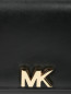 Клатч из кожи с металлической фурнитурой Michael by Michael Kors  –  Деталь