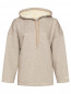 Толстовка из хлопка и вискозы с люрексом Max Mara  –  Общий вид