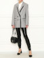 Узкие брюки из винила Karl Lagerfeld  –  МодельОбщийВид