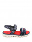Текстильные сандалии на рефленой подошве Dolce & Gabbana  –  Обтравка1