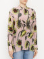 Блуза из шелка с цветочным узором Paul Smith  –  МодельВерхНиз