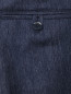 Брюки из шерсти и шелка с карманами Etro  –  Деталь