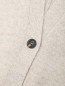 Удлиненный кардиган на пуговицах с поясом Max Mara  –  Деталь