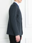 Пиджак однобортный из хлопка Armani Collezioni  –  Модель Верх-Низ