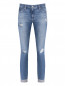 Укороченные джинсы из смешанного хлопка Adriano Goldschmied  –  Общий вид