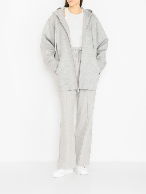 Толстовка на молнии с капюшоном  Weekend Max Mara - МодельОбщийВид