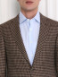 Пиджак из шерсти и шелка с узором Pal Zileri  –  Модель Общий вид1