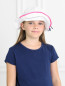Шляпа из хлопка с контрастным декором Maximo  –  Модель Общий вид