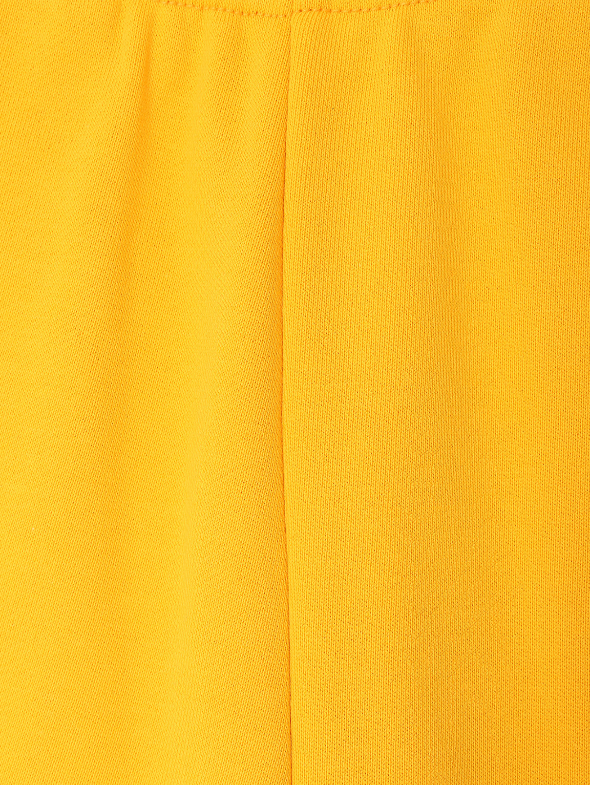 Трикотажные брюки с нашивкой Diesel  –  Деталь  – Цвет:  Желтый