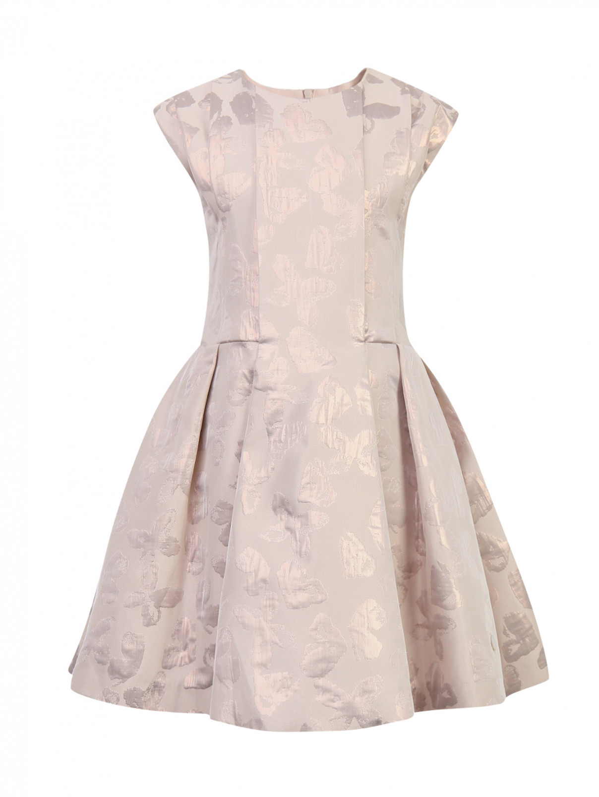 Платье со встречными складками Baby Dior  –  Общий вид  – Цвет:  Узор