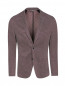 Пиджак однобортный из шерсти и льна Hugo Boss  –  Общий вид