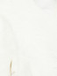 Платье из смешанного шелка с узором и поясом в комплекте Jil Sander  –  Деталь