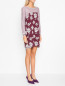 Платье из хлопка с цветочным узором TWINSET  –  МодельВерхНиз
