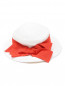 Шляпка из соломы с контрастной лентой MiMiSol  –  Обтравка1