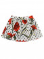 Юбка из хлопка с цветочным узором Dolce & Gabbana  –  Общий вид