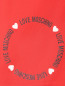 Мини-платье с принтом Love Moschino  –  Деталь1