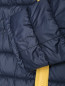 Куртка стеганая на контрастной молнии BOSCO  –  Деталь
