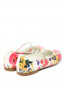 Туфли из лаковой кожи с цветочным узором Dolce & Gabbana  –  Обтравка2