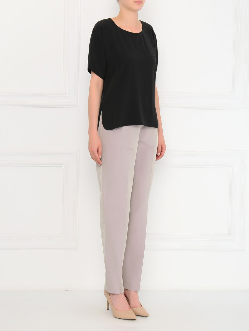 Брюки прямые с боковыми карманами Jil Sander - Модель Общий вид
