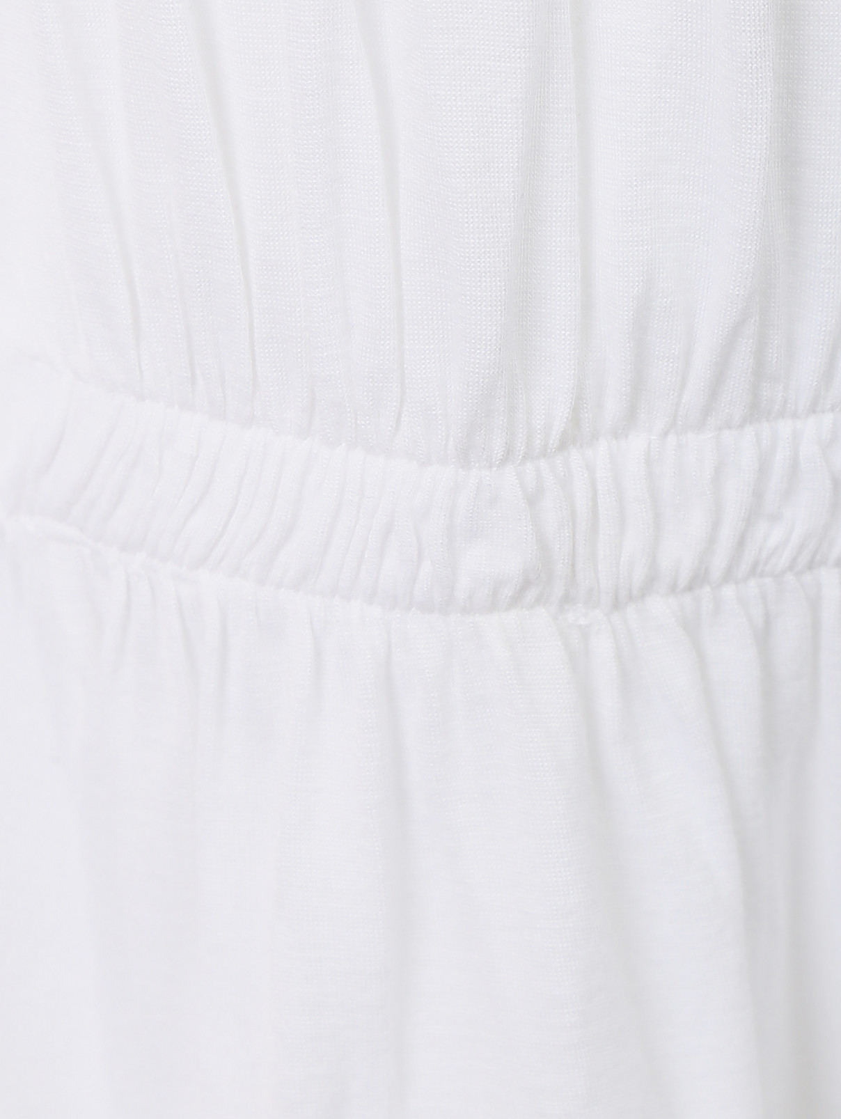 Трикотажный костюм: топ и брюки I Pinco Pallino  –  Деталь  – Цвет:  Белый