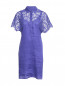 Платье из льна с кружевной отделкой Elena Miro  –  Общий вид
