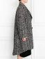Пальто из шерсти декорированное кристаллами N21  –  Модель Верх-Низ2