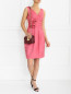 Платье из хлопка и шелка с декором Moschino Cheap&Chic  –  Модель Общий вид